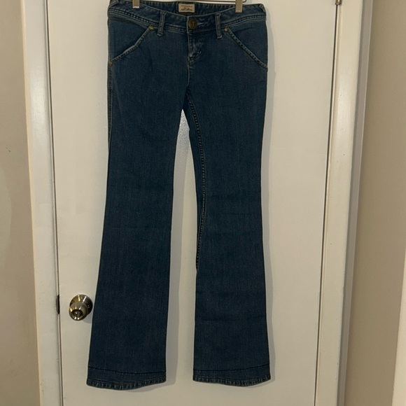 Free People Hipster Low Rise Denim Jeans - Picture 2 of 6